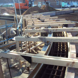 Radius Parapet Wall Formwork