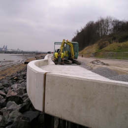 Shotley River Wall